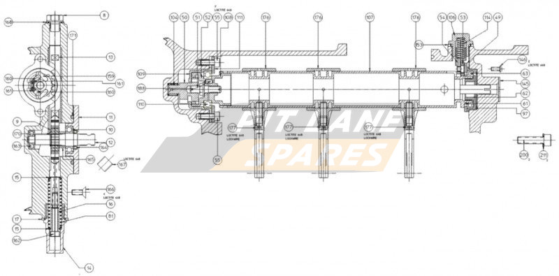 SELECTION ASSY Diagram